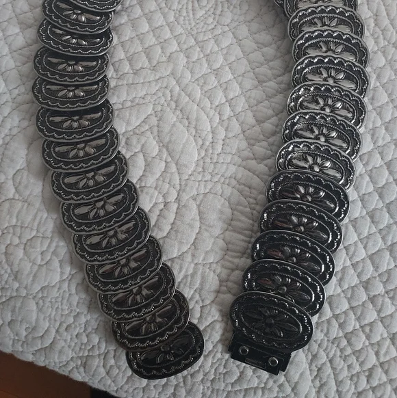 Silver Concho Belt - Picture 6 of 6